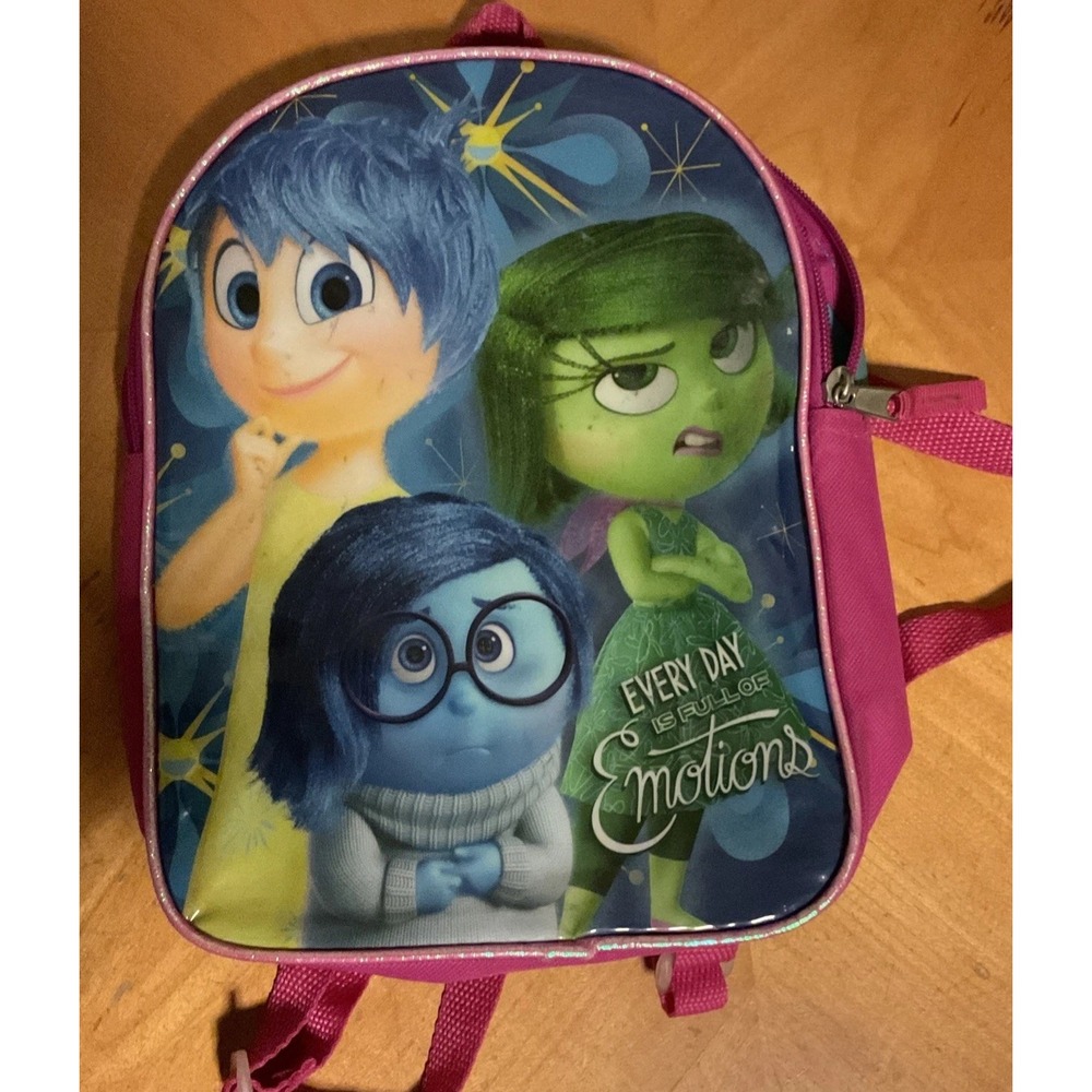 Disney/Pixar‎ Inside Out Mine Toddler/Kids Backpack, 10.5 In